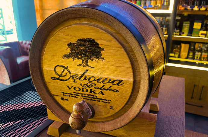Front of the barrel